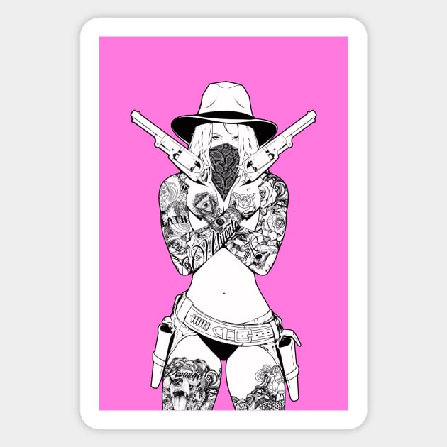 cowgirl Sticker by AbraaoLucas